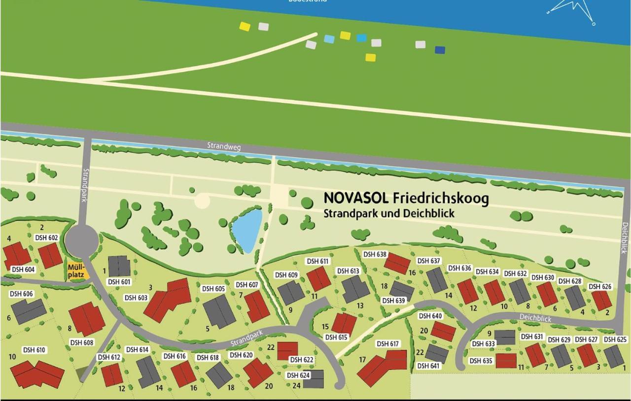 Villa Friedrichskoog-Deichblick 5 Exterior foto